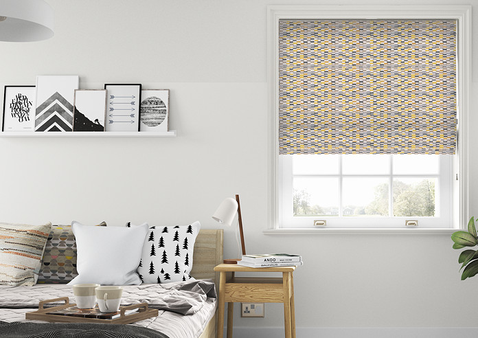 Batik, Saffron - Roman Blind - Image 3